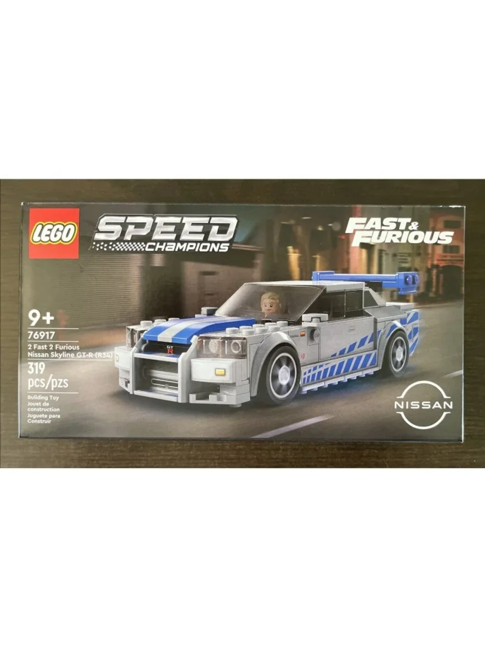 NIP LEGO Speed Champions  Fast 2 Furious Nissan Skyline GT-R (R34) 76917